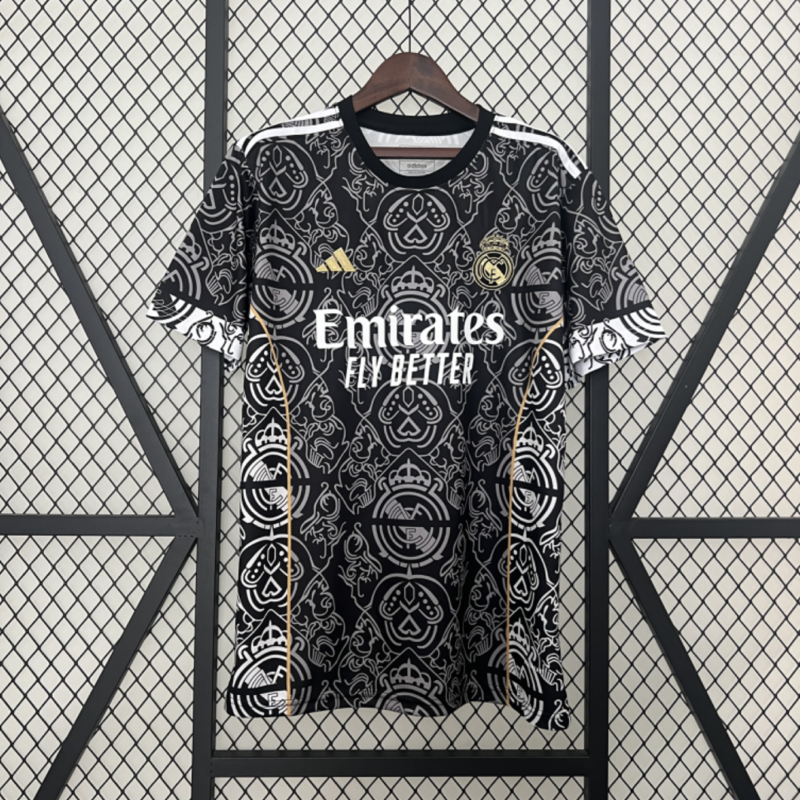 24/25 Real Madrid Special Edition Jersey - Black Edition